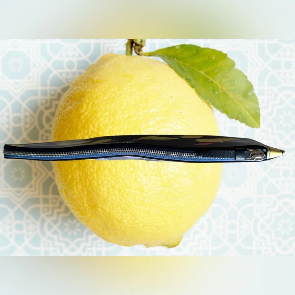 Kate Spade Cameron Lemon Zest L-Zip Laptop Sleeve NWOT